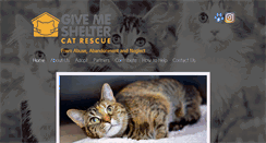 Desktop Screenshot of givemesheltersf.org