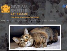 Tablet Screenshot of givemesheltersf.org